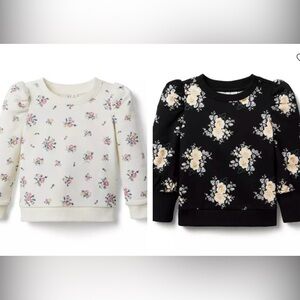 Janie and Jack 2 for 1 Floral Sweaters